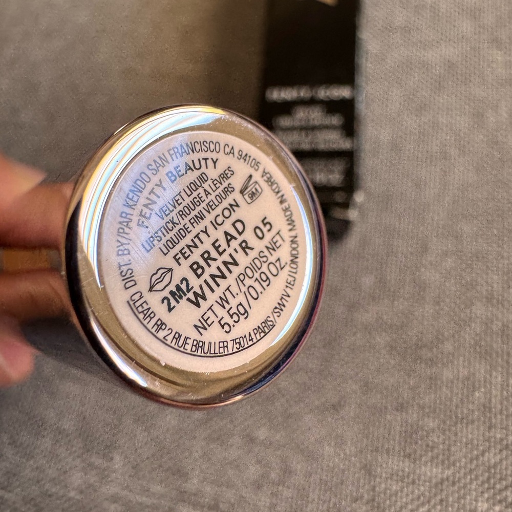 Fenty Icon Velvety Liquid Lipstick in Breadwinner - Picture 3 of 4